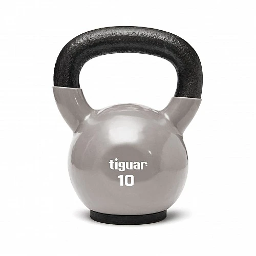 Пудовка Tiguar Kettlebells 10 kg (Light Grey)