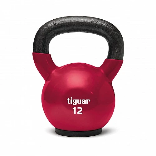 Пудовка Tiguar Kettlebells 12 kg (Raspberry)