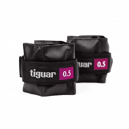 Тежести за глезени Tiguar Ankle Weights 0,5 kg Pair (Purple)