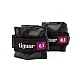 Тежести за глезени Tiguar Ankle Weights 0,5 kg Pair (Purple)