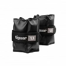 Тежести за глезени Tiguar Ankle Weights 1,5 kg Pair (Light Grey)