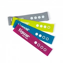 Комплект фитнес ластици Tiguar Mini Bands (Set – 4 Levels of Resistance)