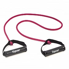 Фитнес ластик с дръжки Tiguar Maxi Tube 2.0. (Light - Purple)