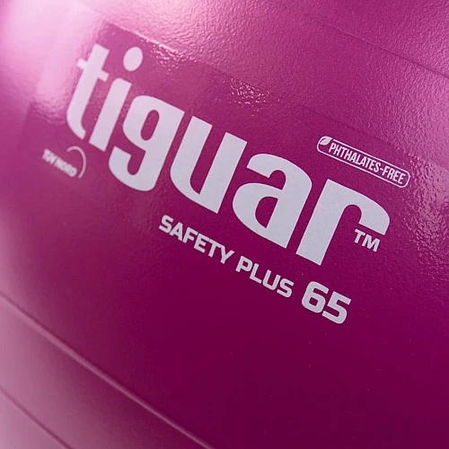 Фитнес топка Tiguar Safety Plus 65 cm (Purple)