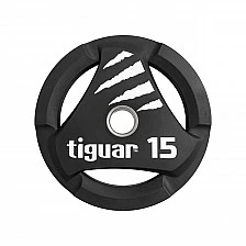 Диск за щанга Tiguar PU Weight Plate 15 kg