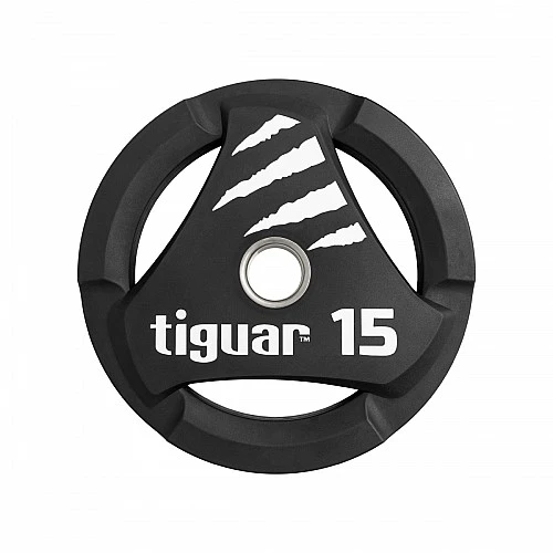 Диск за щанга Tiguar PU Weight Plate 15 kg