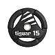 Диск за щанга Tiguar PU Weight Plate 15 kg