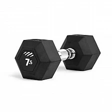 Шестоъгълен дъмбел Tiguar Hex Dumbbell 7,5 kg