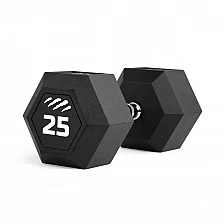 Шестоъгълен дъмбел Tiguar Hex Dumbbell 25 kg