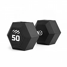 Шестоъгълен дъмбел Tiguar Hex Dumbbell 50 kg