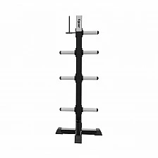 Стойка за дискове и лостове Tiguar Weight Plate Rack (for 2 Sets of Tiguar PU Weight Plates 1,25 kg – 25 kg and 2 Training Bars)