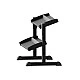 Стойка за дъмбели Tiguar Modular PU/Hex Dumbbell Rack without CAPS (for 5–7 Pairs of Tiguar PU Dumbbells)