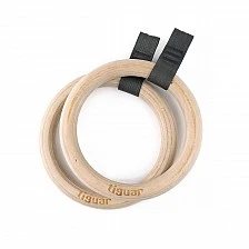 Wooden gymnastic rings Tiguar Alfa PRO Wooden Rings 2 pcs