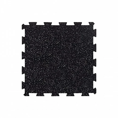 Каучукова фитнес настилка тип пъзел Tiguar SLICE – 10 mm, 98 × 98 cm, Mosaic 10%EPDM