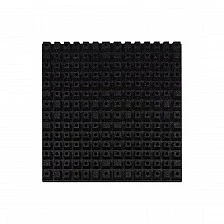 Ударопоглъщаща фитнес настилка Tiguar ANTISHOCK – 50 mm, 100 × 100 cm, Black