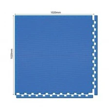 Nowa Szkola Пъзел мека настилка, 102.6 х 102.6 cm, син