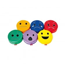 Nowa Szkola Seat pads, emotions, 6 pieces