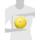 Sport ball f20cm - yellow with elastic band