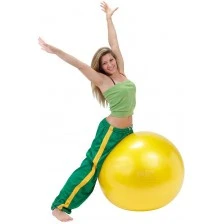 Фитнес топка Gymnic Plus 75смBRQ, жълт