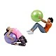 Фитнес топка Gymnic Plus 65см BRQ, зелен