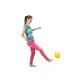 Sport ball f20cm - yellow with elastic band