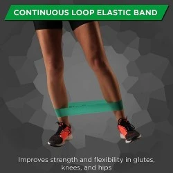 Ελαστική θηλιά, 7,5cm/ 30,5cm Thera Band Loop - πράσινο