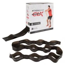 CLX band with 11 loops Thera Band Consecutive Loops - 22m black