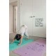 Yoga mat for children 61 x 150 cm, Purple