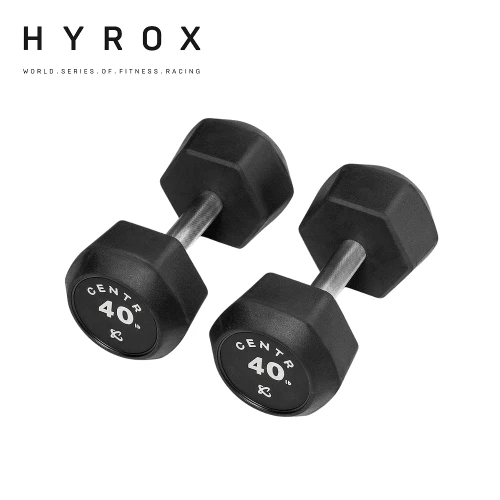 Хексогонални Състезателни Уретанови Дъмбели - 5-25кг | Centr x HYROX