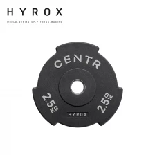 Δίσκος από καουτσούκ αγώνων - 2,5-25kg | HYROX