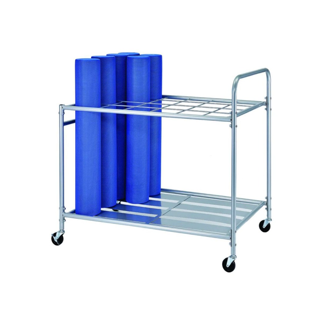 Количка за съхранение на метални цилиндри