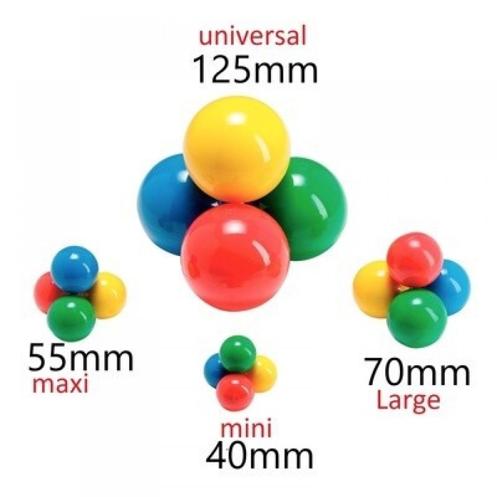 Топчета Freeballs Large Ф70мм - 8 броя