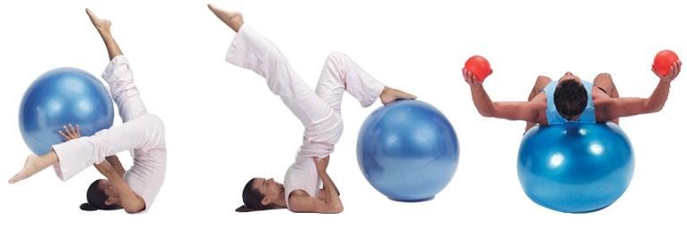 Fitness ball Gymnic Plus 65cm BRQ blue