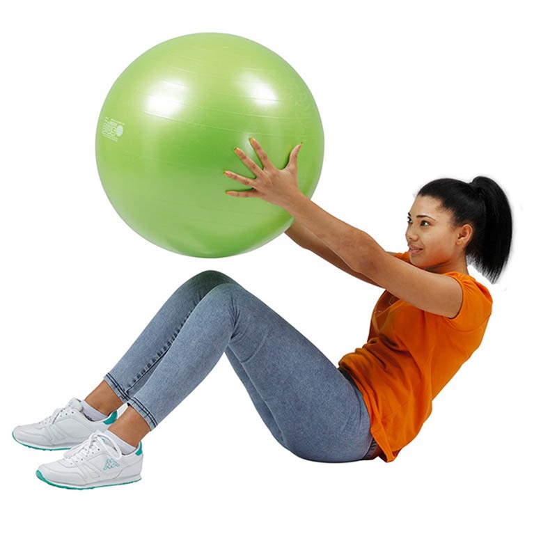 Фитнес топка Gymnic Plus 65см BRQ, зелен