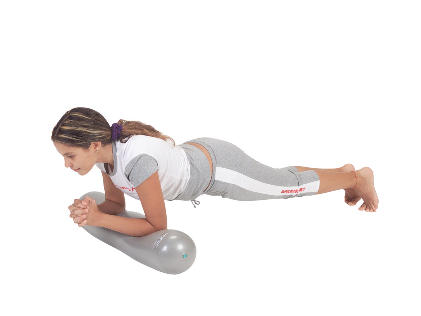 Roller Fit-ball Roller 18/75 cm γκρι