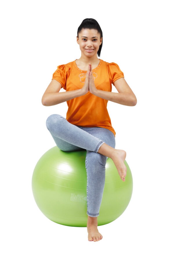 Фитнес топка Gymnic Plus 65см BRQ, зелен
