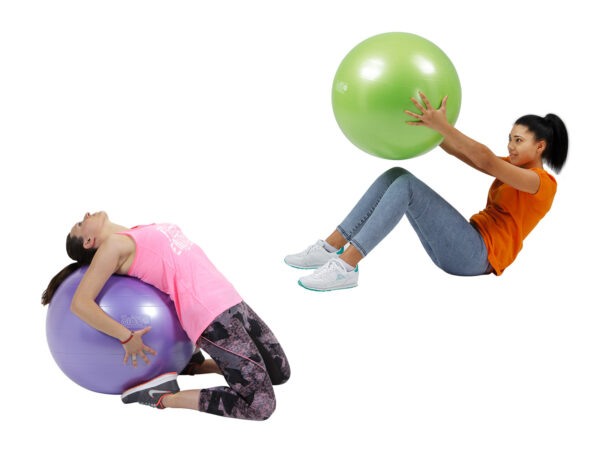 Фитнес топка Gymnic Plus 65см BRQ, зелен