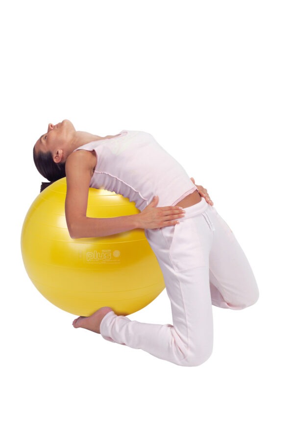 Fitness ball Gymnic Plus 75cmBRQ, yellow