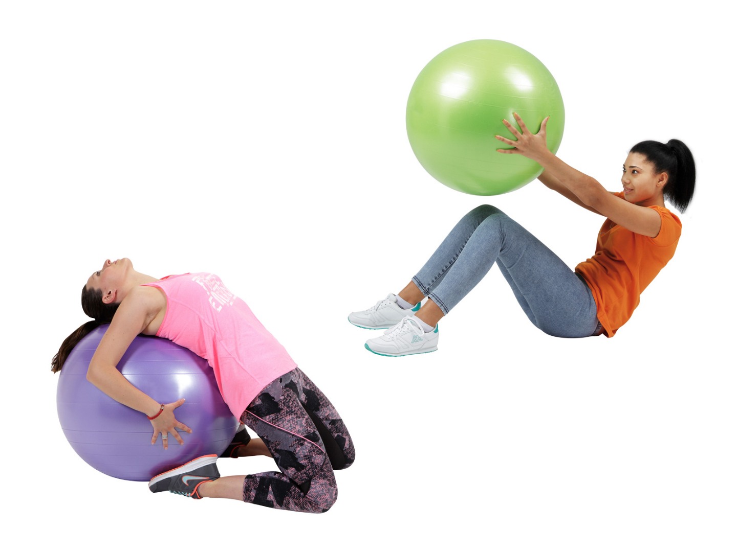 Fitness ball Gymnic Plus 75cmBRQ, yellow