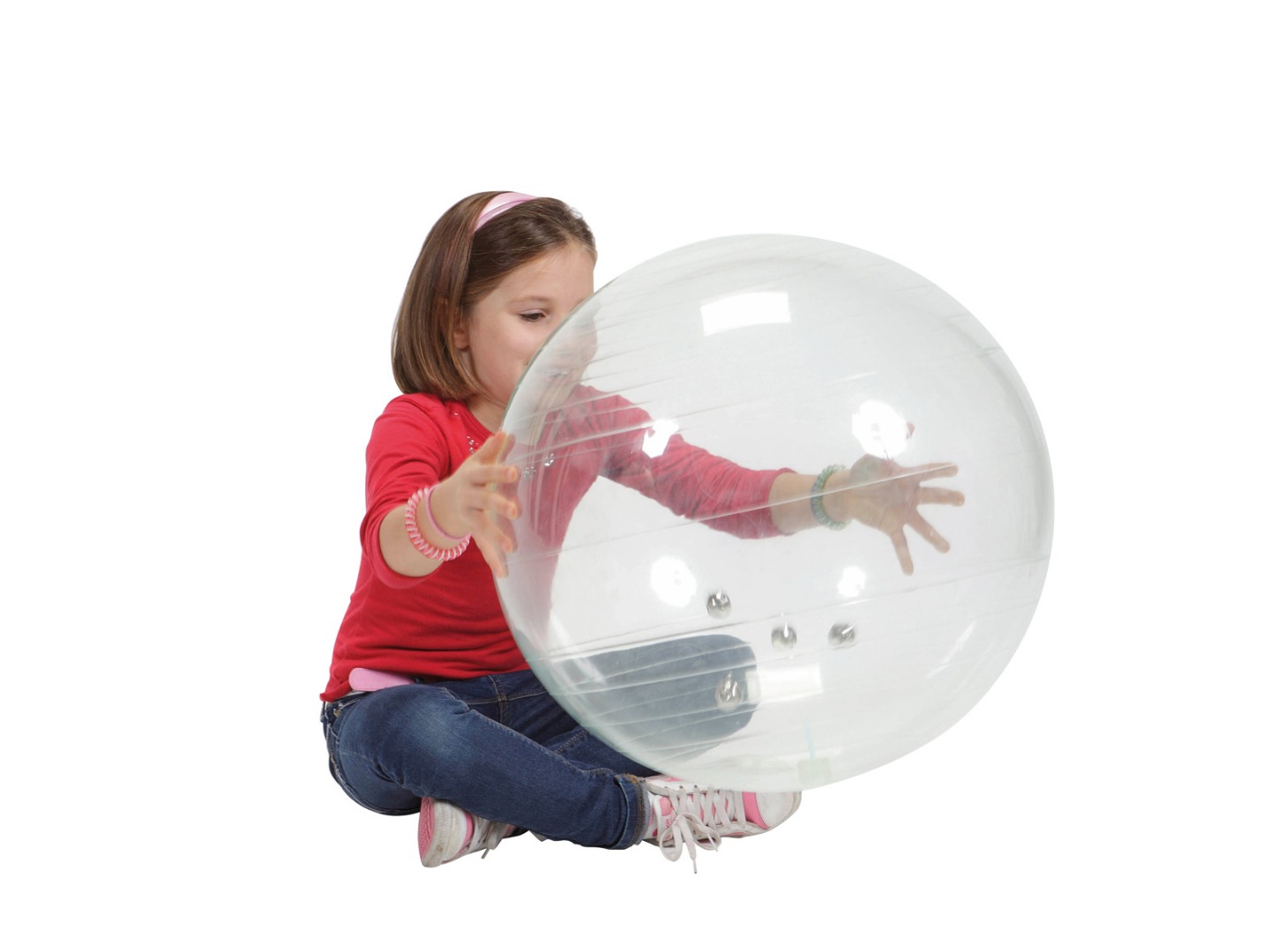 Transparent ball with bells Jinglin Ball, F50cm