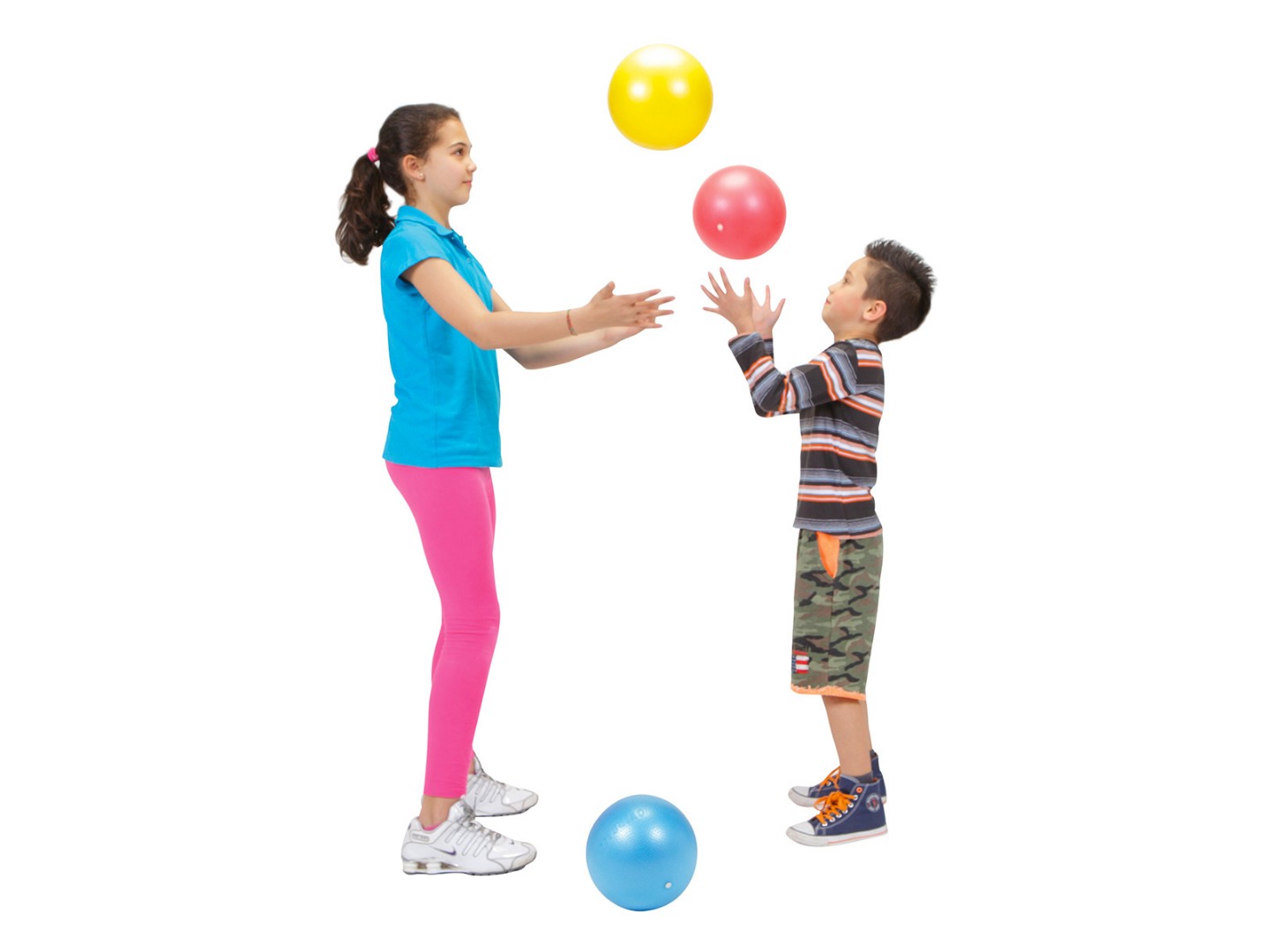 Мека, лека и устойчива Топка Gymnic Over Ball Ф23см