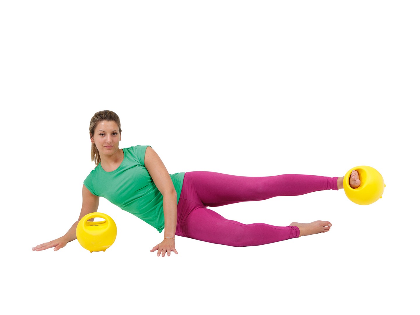 Training Ball ф18см – жълта - комплект 2бр.