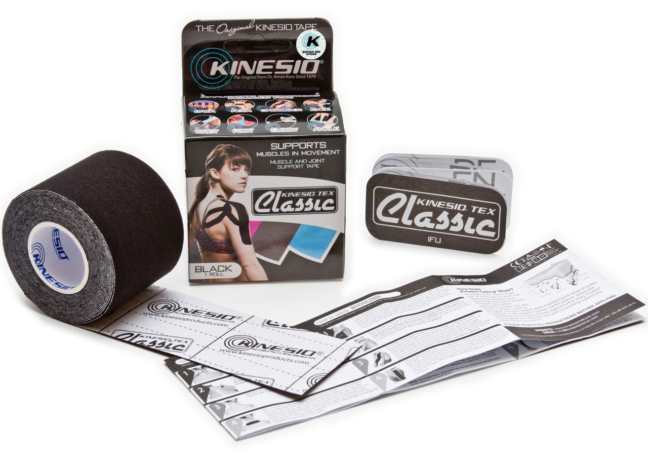 KINESIO TEX CLASSIC Black