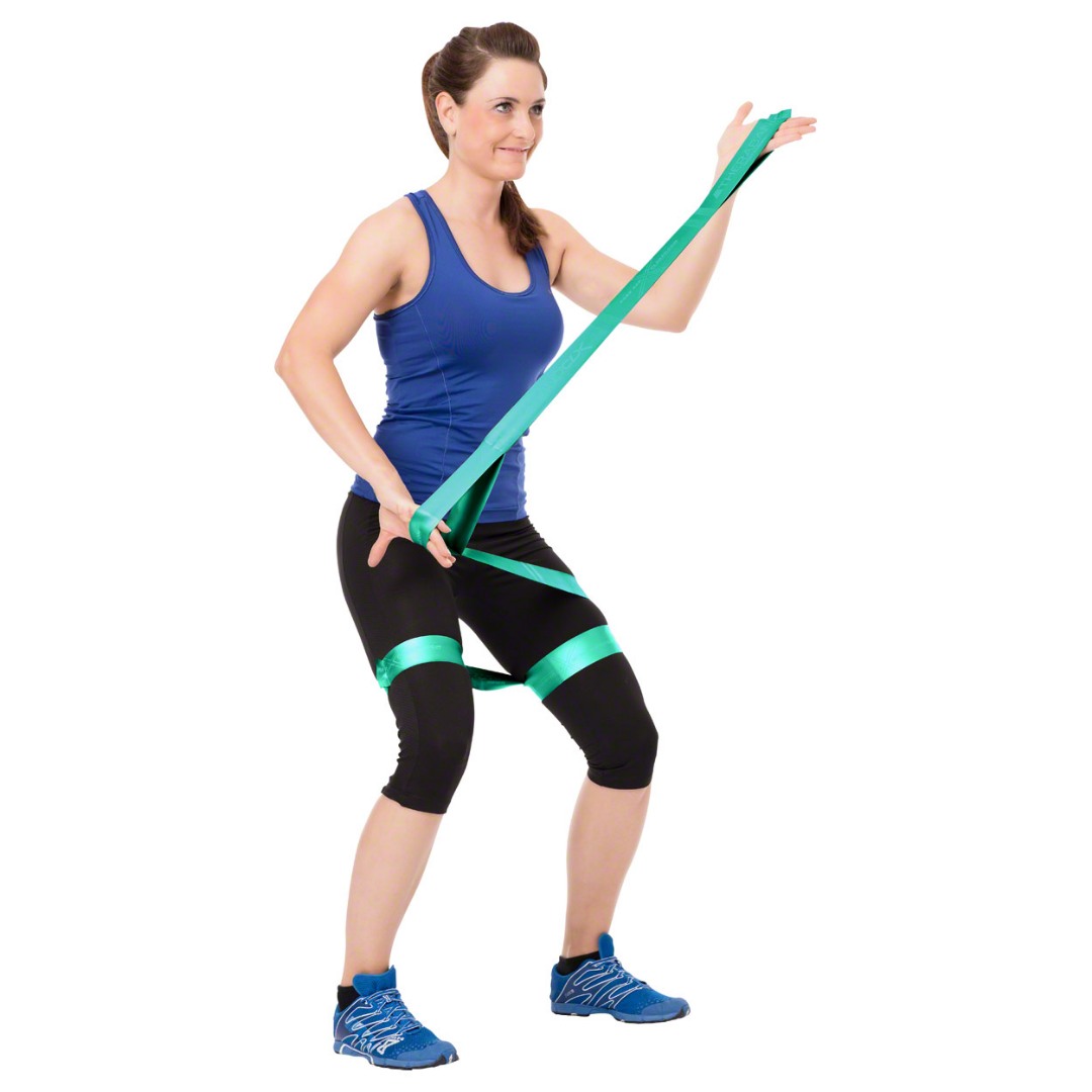 Ταινία CLX με 11 βρόχους Thera Band Consecutive Loops - 22m πράσινο