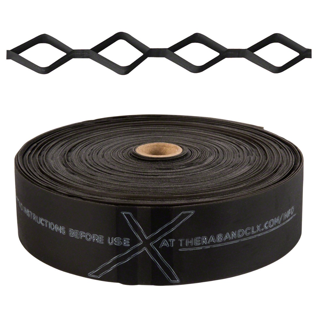 CLX band with 11 loops Thera Band Consecutive Loops - 22m μαύρο
