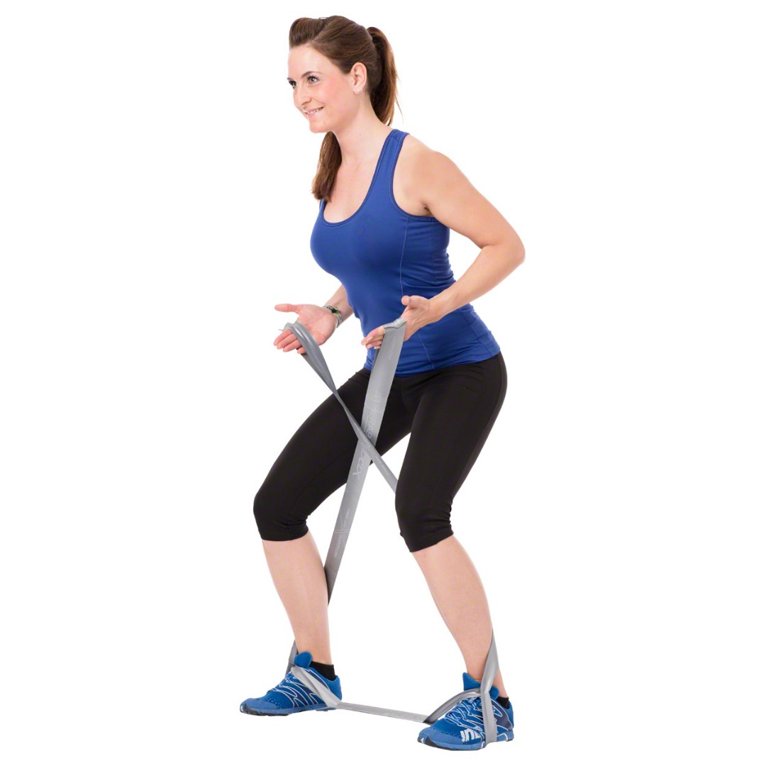 CLX лента с 11 примки Thera Band Consecutive Loops – 22м сребърна