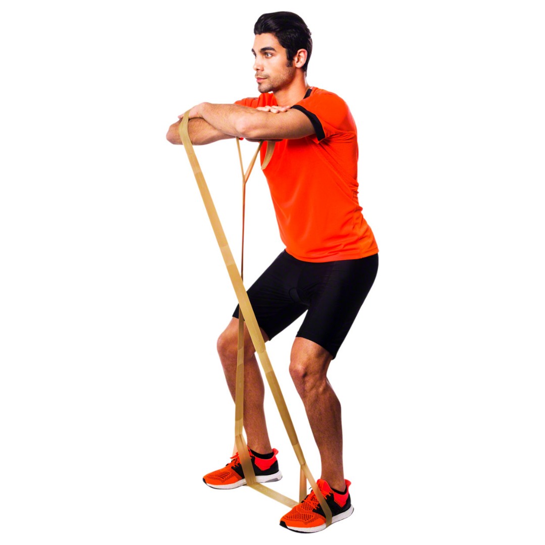 CLX лента с 11 примки Thera Band Consecutive Loops –  22м златна