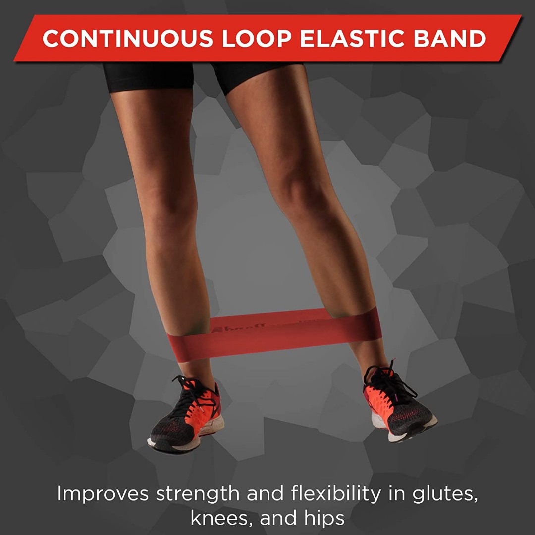 Elastic Loop, 7.5cm/45.5cm Thera Band Loop - Red