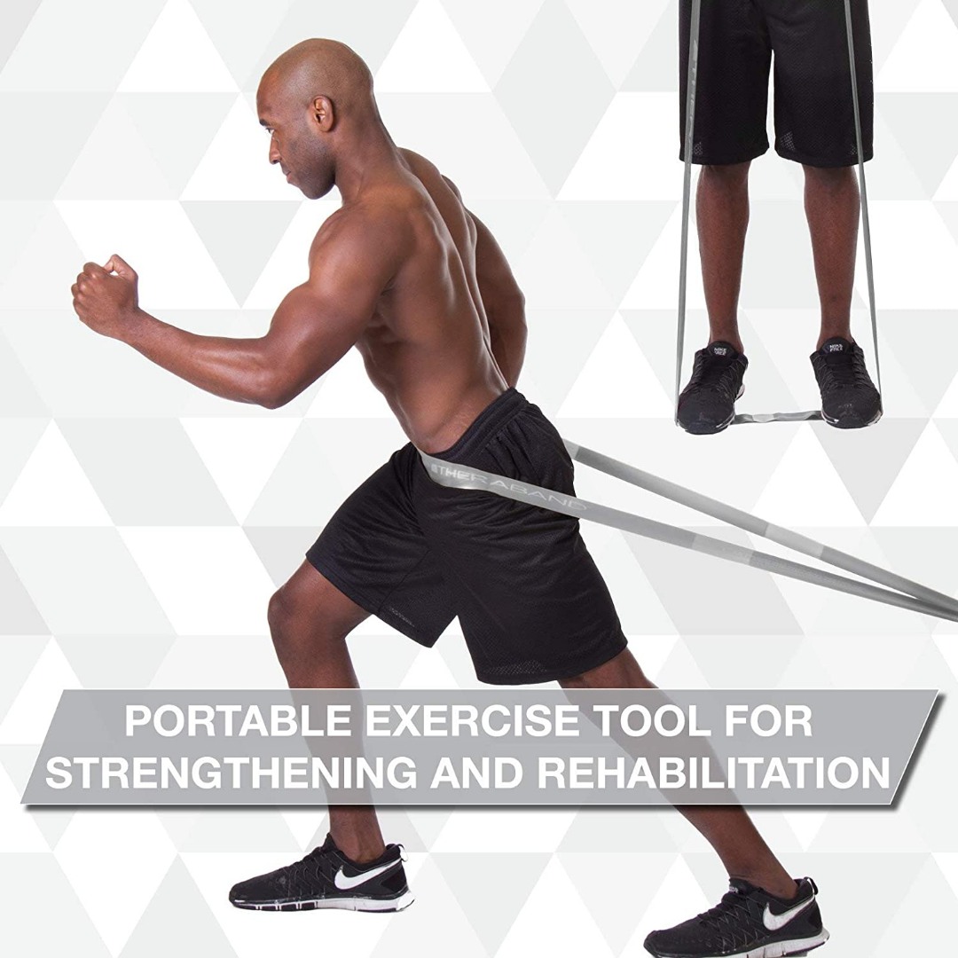 CLX лента с 11 примки Thera Band Consecutive Loops – 22м сребърна