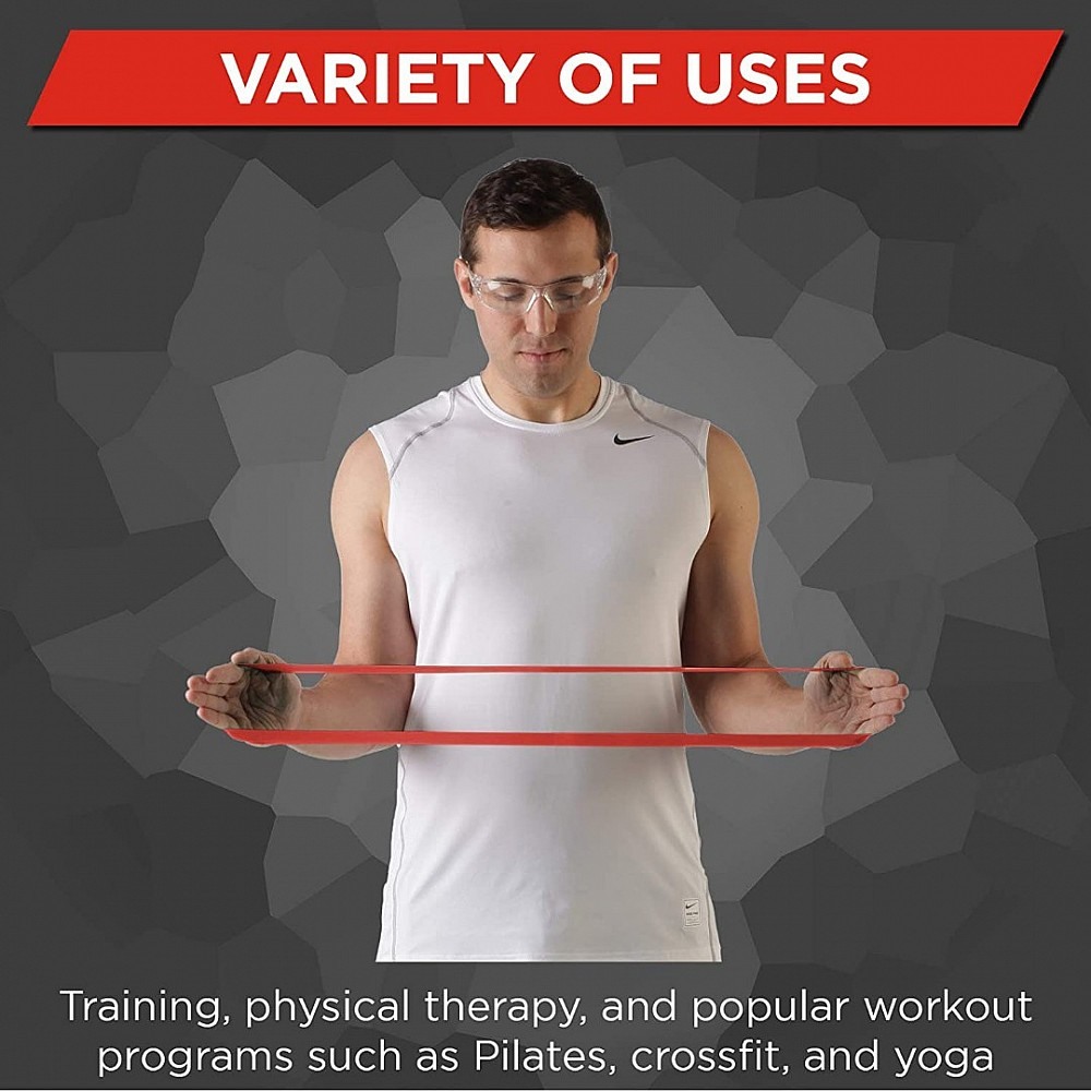 Ластична примка, 7.5см/ 30,5см Thera Band Loop – червен